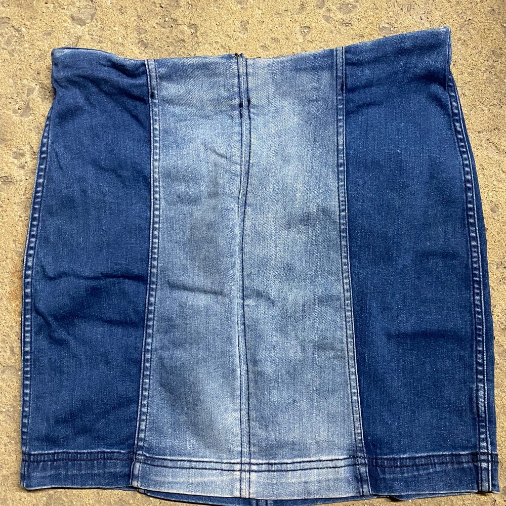 We the free Jean Skirt